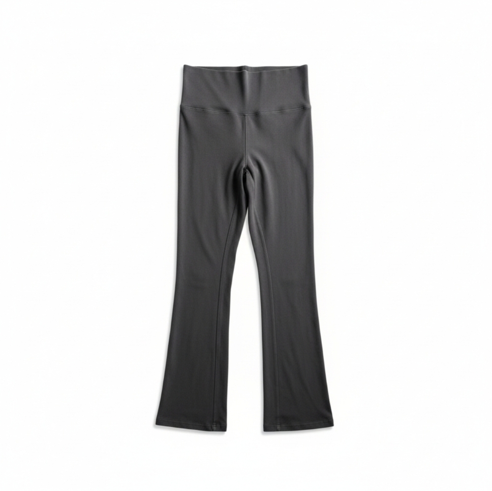 Brandy Melville Brown High-Waisted Bootcut Yoga Pants